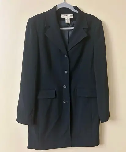 Apostrophe Long Black Blazer | Light Jacket