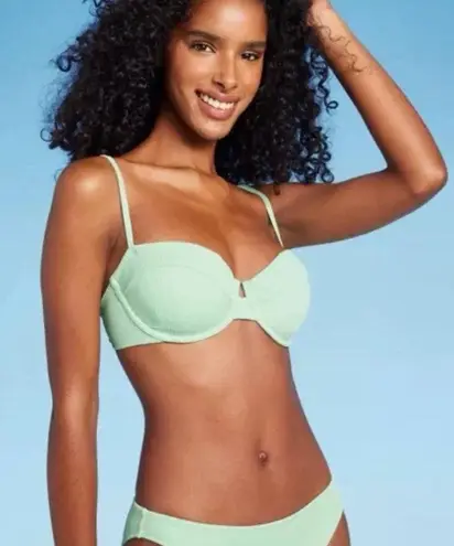 Women’s Pour Moi Escape bikini Top & Bottom Swim Suit. Mint Green WORN ONCE Size undefined