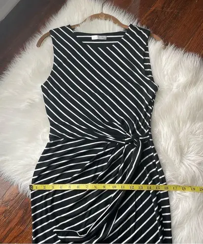 Nine Britton Black & White Stripe Dress NWOT