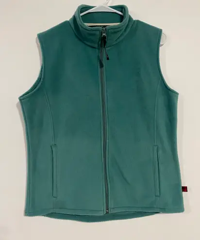 Woolrich Green Fleece Vest