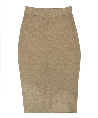Milly Tan Sweater Skirt
