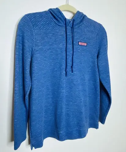 Vineyard Vines  Double Faced Heathered Relaxed Hoodie Shep Shirt No Sz Tag