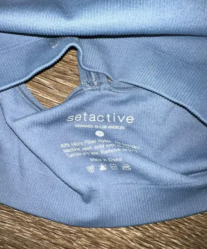 Set Active Sculptflex Ribbed V Bra