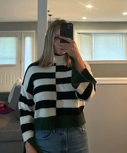 William Rast Striped Sweater  thumbnail 1