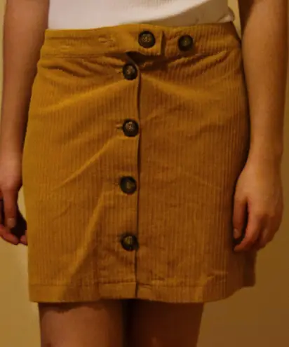 Francesca's Corduroy Skirt