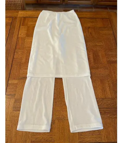 The Regular Program Knit Pant/Skirt white XS