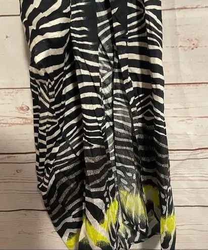 Line and Dot • Dress • Maxi • Zebra Print • Beads • Small