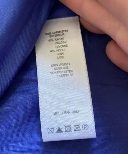 Mac and Jac long jacket in a royal blue/purple. Size M