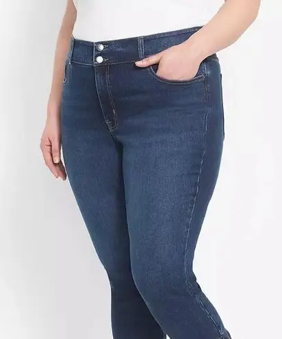 Lane Bryant  Blue Capri Jeans 26