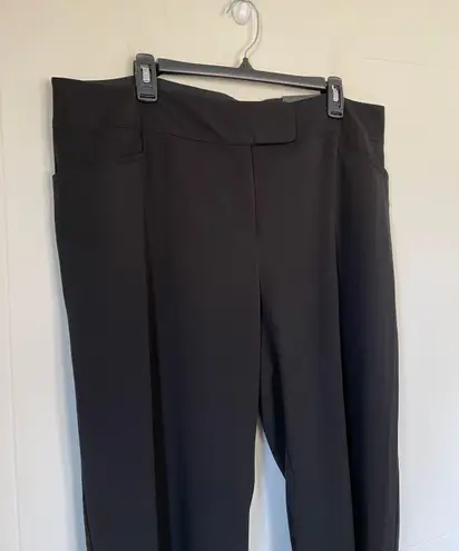 Apt. 9 NEW black trousers dress pants modern fit stretch women’s size 16WS