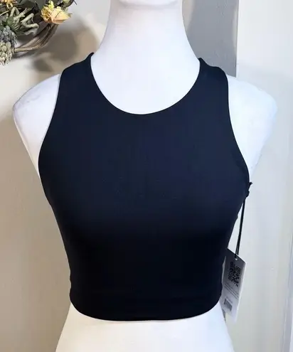 Girlfriend Collective Dylan Racer Back Compressive Crop/Bra - Black NWT ~ XS🧡