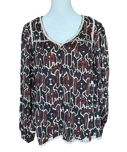 Maeve Veda Embroidered Blouse