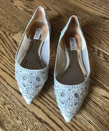 Badgley Mischka Gigi Flats Wedding Shoes