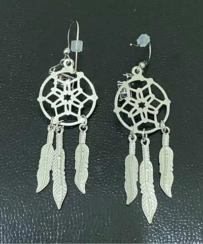 Mystic WHEELER Fashion Zirconia Dreamcatcher Dangling Earrings