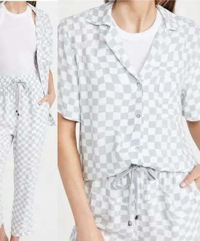 Pistola NEW NWT Gray & White Checkerboard Matching Set