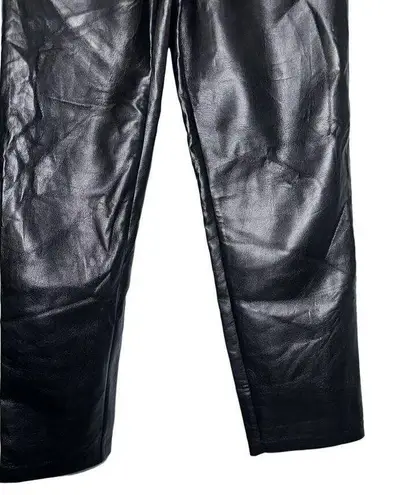 Wilfred  Aritzia Melina Vegan Faux Leather High Waisted Pants Women's Size 10