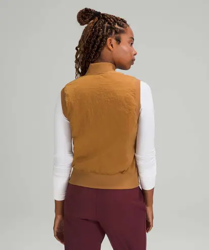 Lululemon Reversible Non-Stop Bomber Vest