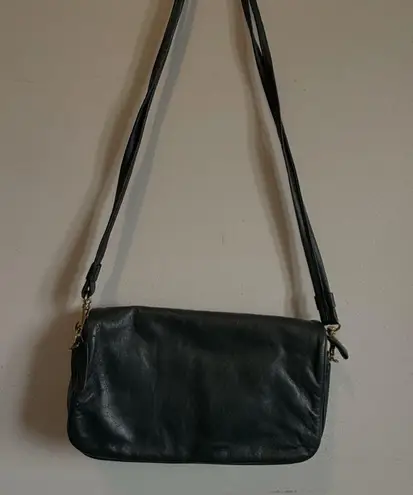 Cabin creek Leather Crossbody bag Green