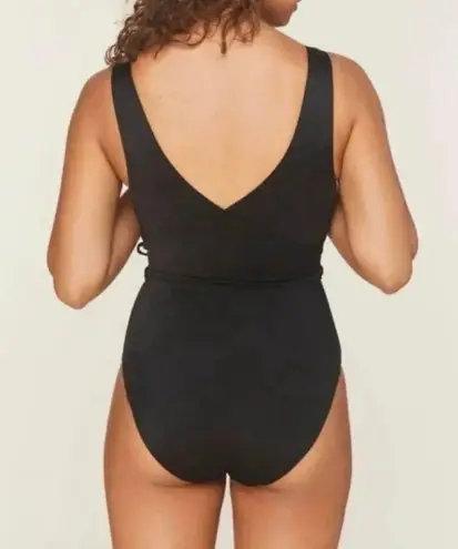 ANDIE NWT  Black The Belmar One Piece Swimsuit Size Medium