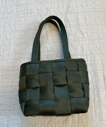 Vintage Harvey’s The Original Seatbelt Tote Bag Dark Green