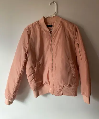 girls tour pink bomber jacket Size M