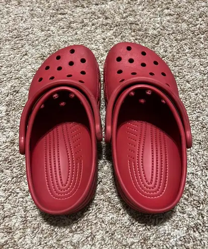 Crocs Red