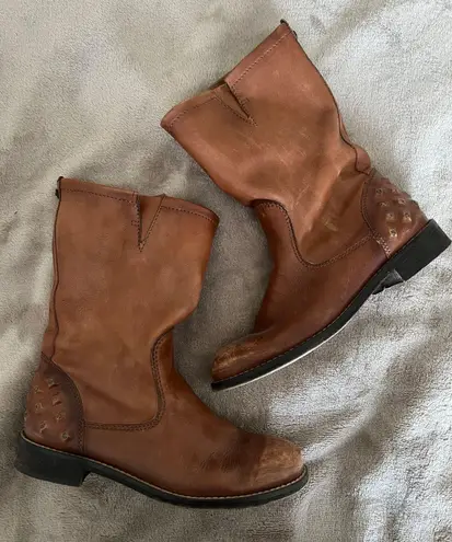 Diesel Distressed Boots