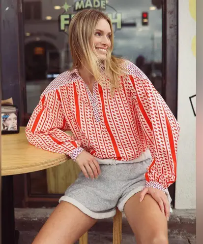 Paolina David Bowie Red Shirt Size undefined