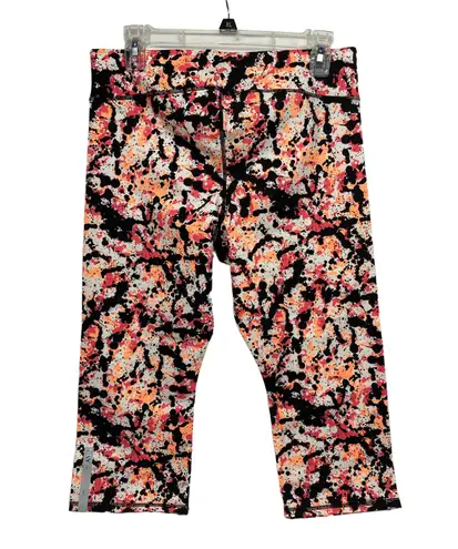 Marc New York Abstract Multicolor High Waisted Capri Leggings XL