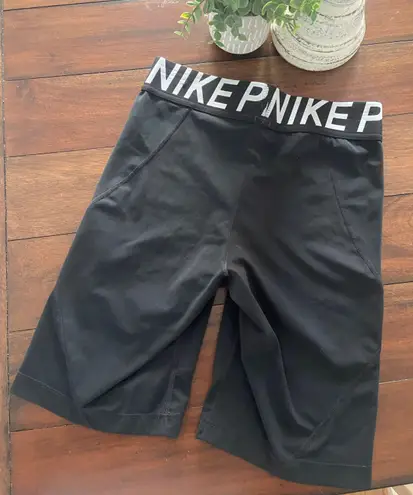 Nike Pro Dri Fit Spandex Biker Shorts