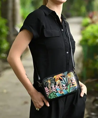 NWT Anna by Anuschka Crossbody Bag