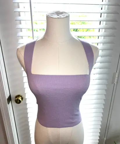 Lane 201 Purple Crop Top