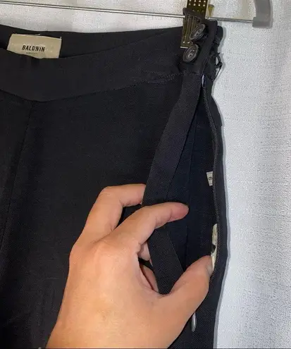 Baldwin Kansas City Winnie Wide Leg Cropped Pants Pants Size Black NEW