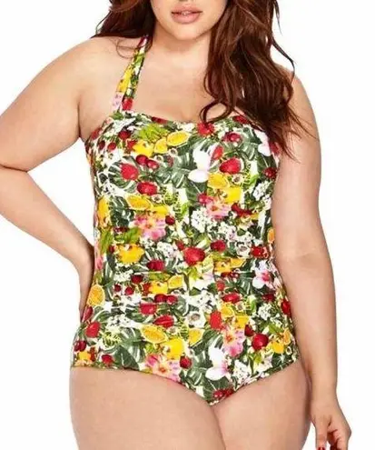 Forever 21  One Piece Swimsuit Forbidden Fruit -3X