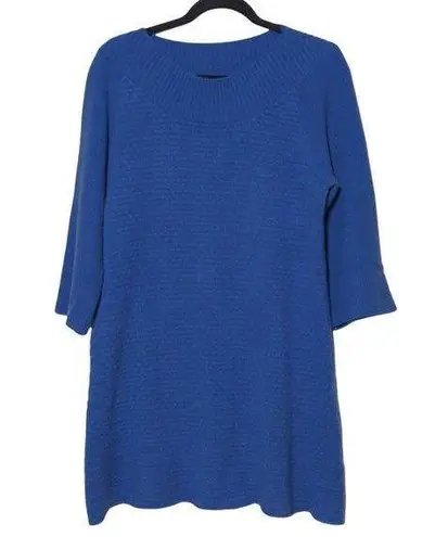 Sue Designer Knits Sweater Dress in Colonial Blue – Size 40