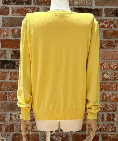 Sharagano yellow petite size cozy cardigan / LP / Excellent condition
