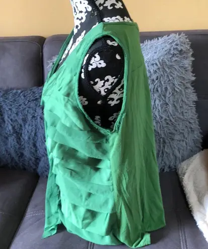 Alfani Green Tank Top Size Large