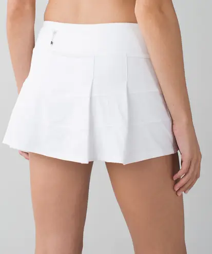 Lululemon Pace Rival Skirt White