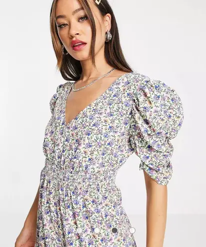 Topshop NWT  Floral Print Romper