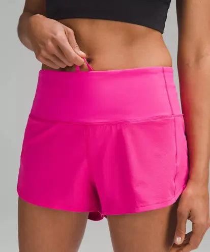 Lululemon Speed Up High-Rise Short 2.5” - Sonic Pink, Size 14