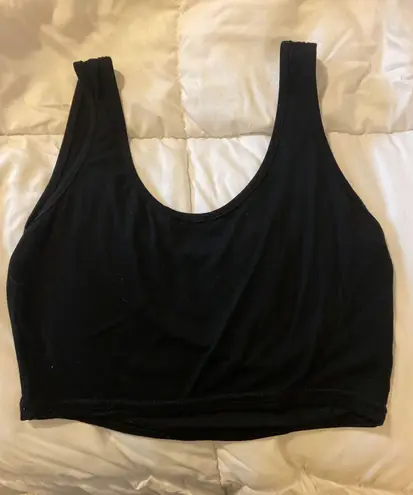 Nasty Gal black scoop neck tank