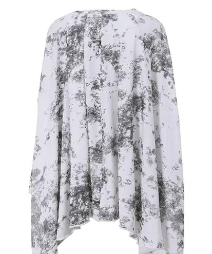 Poncho oversized top blouse long sleeve shirt t