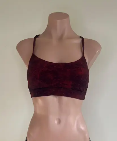 Lululemon Flow Y Bra Nulu Light Medium Support A/C Cups Lunar New Year