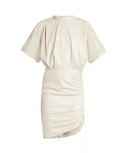 Isabel Marant MARANT Etoile Balesi Short Sleeve Mini Dress Chalk
