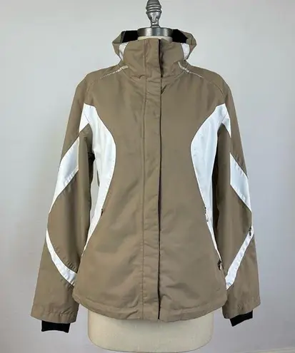 NILS Weatherproof Ski Jacket Size 8 Tan