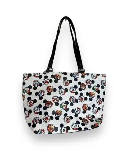 Disney NWT!  Parks - Epcot World Showcase - Mickey Mouse Flag Face - Tote Bag