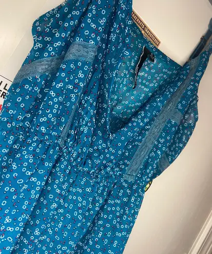 O'Neill Blue sheer o’neill maxi dress 