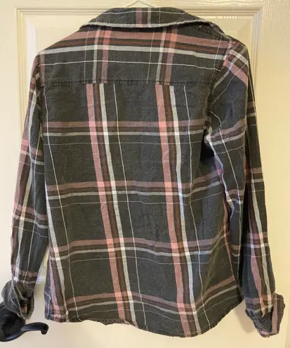 Full Tilt Pink / Gray / Cream Flannel