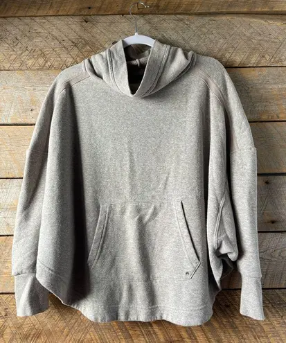 prAna  Dolman Sleeve Funnel Neck Oversized fit sweatshirt Tan Hemp Blend Size Med