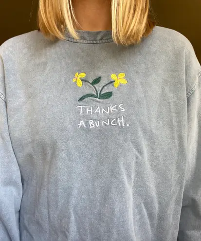 Urban outfitters thanks a bunch sweatshirt hotsell